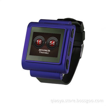 Wrist wearable fitness devices watch phones with offered website and Android application
